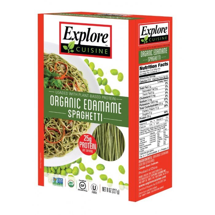 Edamame Spaghetti (glutenfree, organic), carton of 6 x 200g